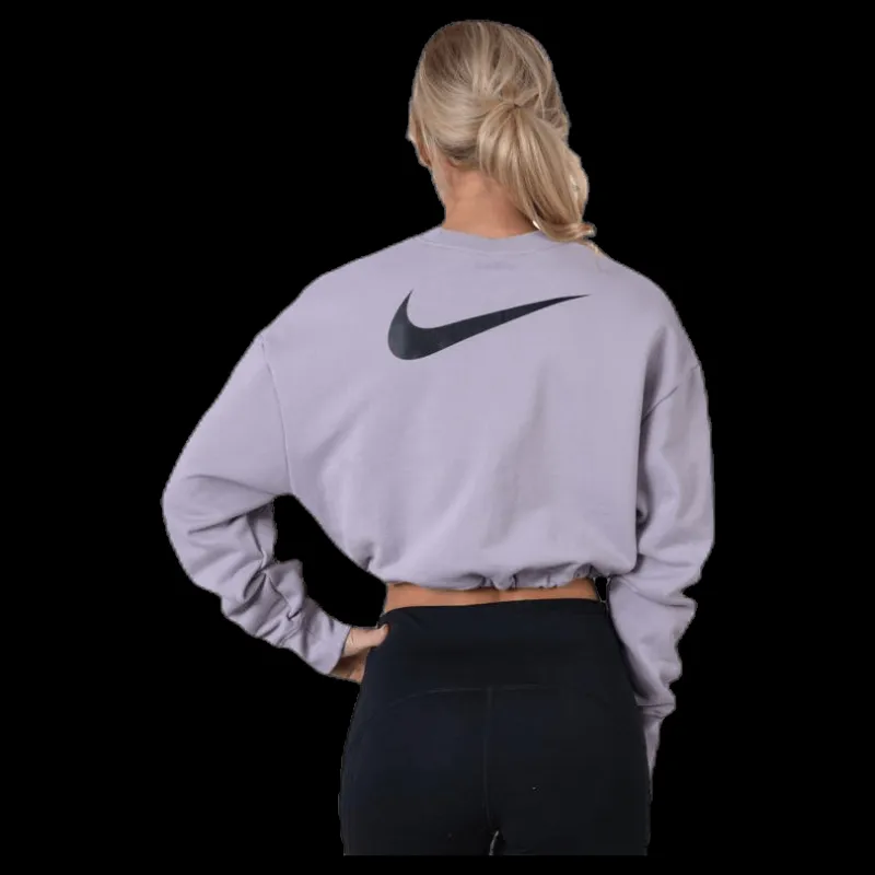 Nike Nsw Swoosh Crew Ft Grey Lila Online
