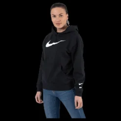 Nike Nsw Swoosh Hood White/Black Svart Online