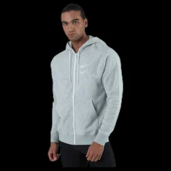 Hot Nike Nsw Swoosh Hoodie Fz Sbb Grey Grå