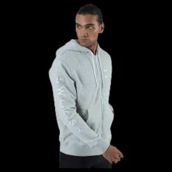 Hot Nike Nsw Swoosh Hoodie Fz Sbb Grey Grå