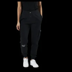 Nike Nsw Swoosh Pant Ft White/Black Svart Discount