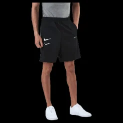 Nike Nsw Swoosh Short Pk White/Black Svart Online
