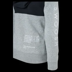 Sale Nike NSW Swoosh Zip Hoodie Junior Grey Grå