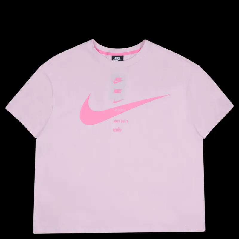 Clearance Nike Nsw Swsh Top Ss Plus Pink Rosa