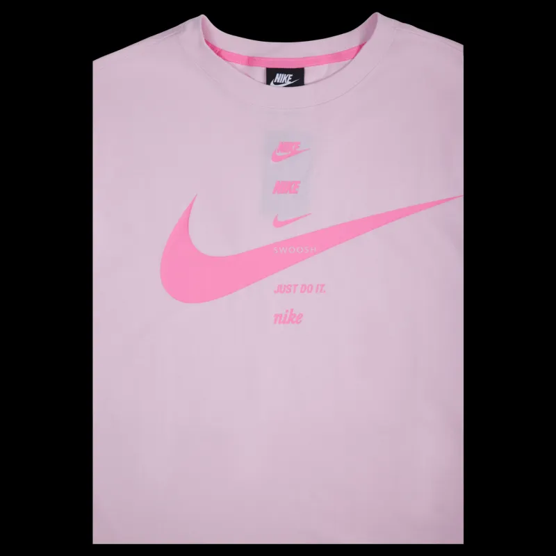 Clearance Nike Nsw Swsh Top Ss Plus Pink Rosa