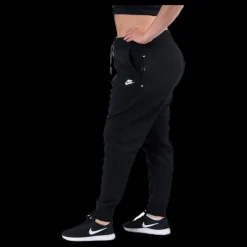 Nike Nsw Tch Flc Pant Plus White/Black Svart
