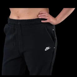 Nike Nsw Tch Flc Pant Plus White/Black Svart