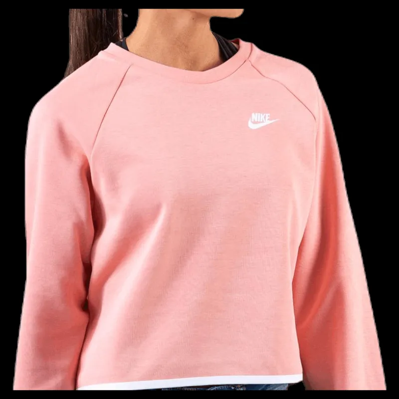 Nike Nsw Tech Fleece Crew Pink Rosa Clearance
