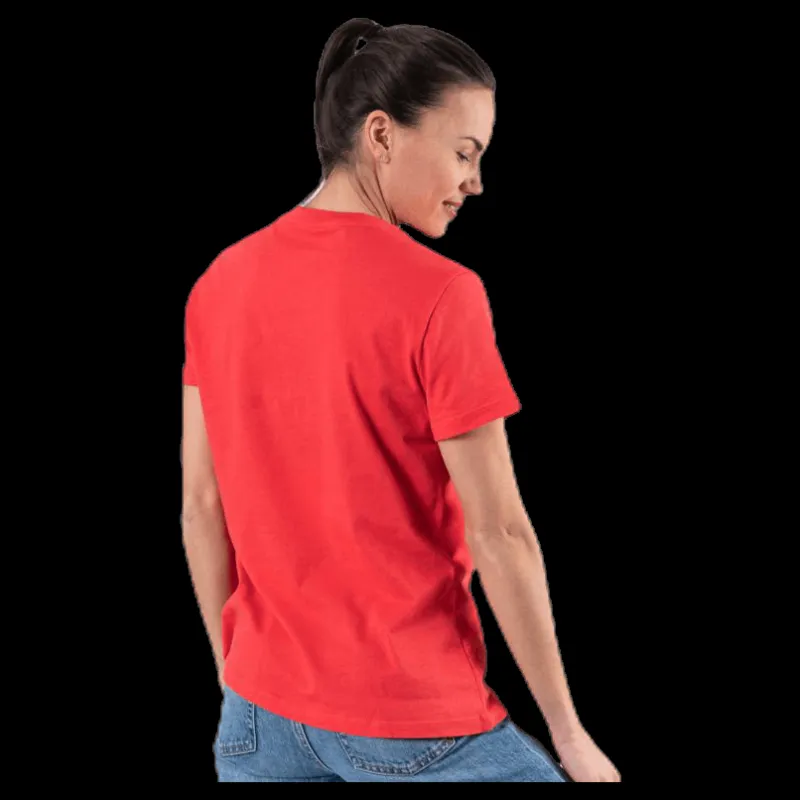 Nike Nsw Tee Novel-Tee 3 White Röd Clearance