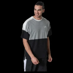 New Nike Nsw Top CB White/Black Grå