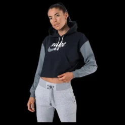 Nike Nsw Varsity Hoodie Black Svart Discount