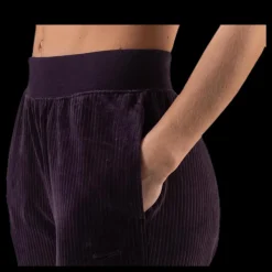 Hot Nike NSW Velour Pant Purple Svart