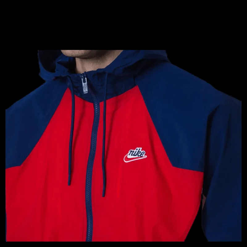 Hot Nike Nsw Wr Jacket Woven Signature Blue/Red Flerfärgad