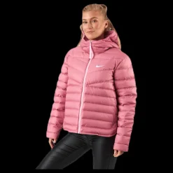 Nike Nsw Wr Lt Wt Dwn Jkt Pink/White