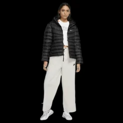 Nike Nsw Wr Lt Wt Dwn Jkt White/Black Outlet