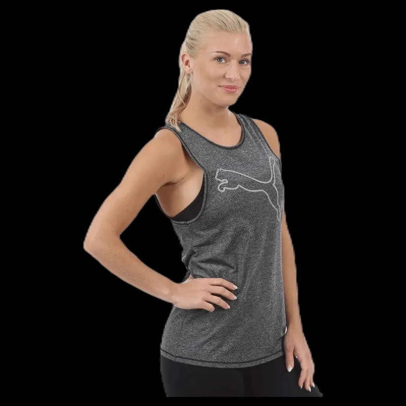 Puma Oceanaire Logo Tank Black Grå Sale