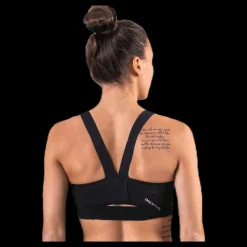 Only Play Odele Aop Sports Bra Black Svart New