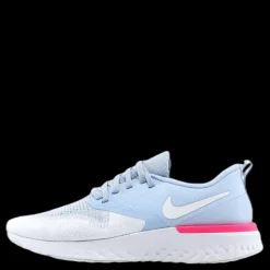 Discount Nike Odyssey React 2 Flyknit Blue/White Blå