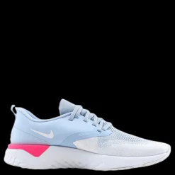 Discount Nike Odyssey React 2 Flyknit Blue/White Blå