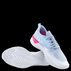 Discount Nike Odyssey React 2 Flyknit Blue/White Blå