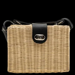 Pieces Oelle Boxy Cross Body Beige Sale