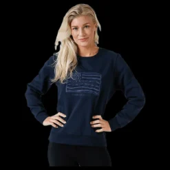 Online Svea Olivia Crew Blue Blå