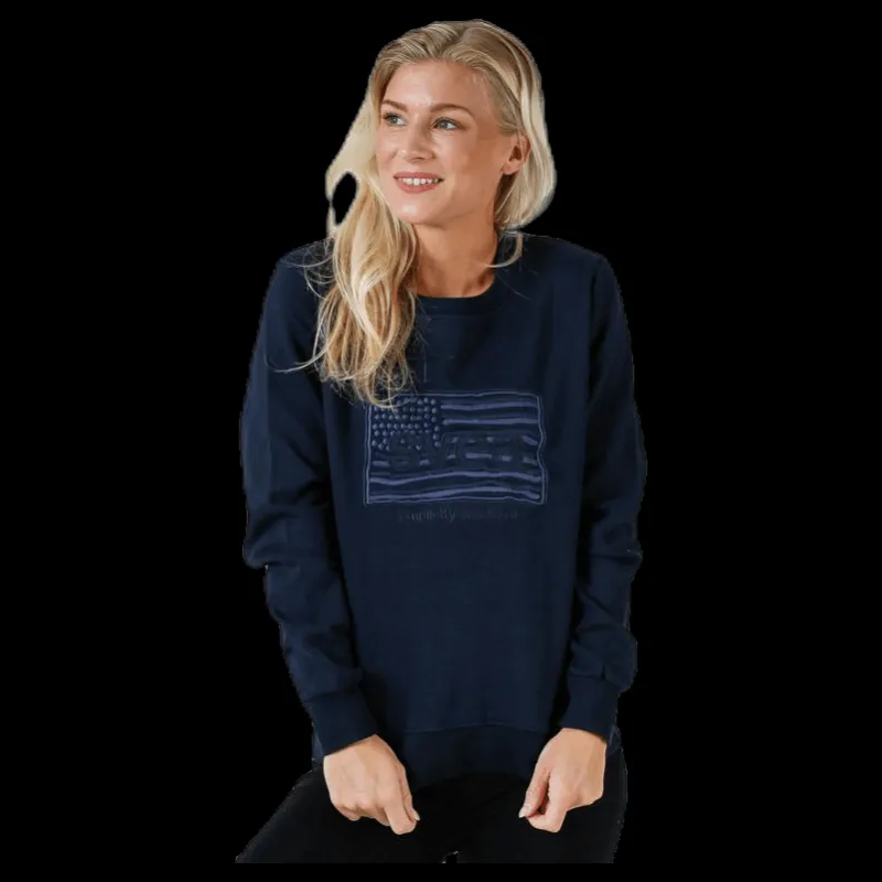 Online Svea Olivia Crew Blue Blå