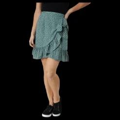 Only Olivia Wrap Skirt Wvn Green Grön