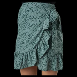 Only Olivia Wrap Skirt Wvn Green Grön