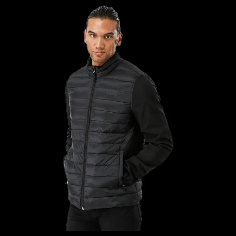 New Wyte Olle Hybrid Jacket Black Svart