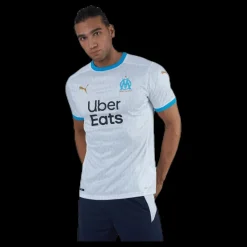 Online Puma Olympique Marseille Home Shirt Replica Blue/White Vit