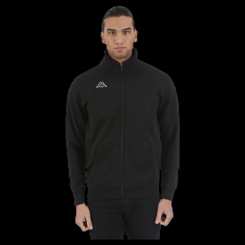 Sale Kappa Omini Sweat Jacket Black Svart
