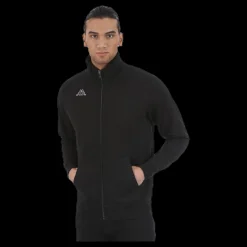 Sale Kappa Omini Sweat Jacket Black Svart