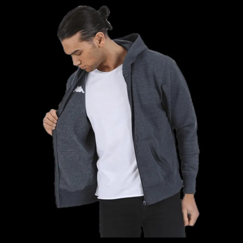 Kappa Omni FZ Sweathood Blue Blå Online