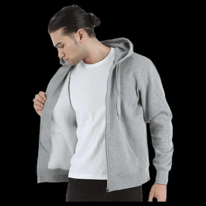 New Kappa Omni FZ Sweathood Grey Grå