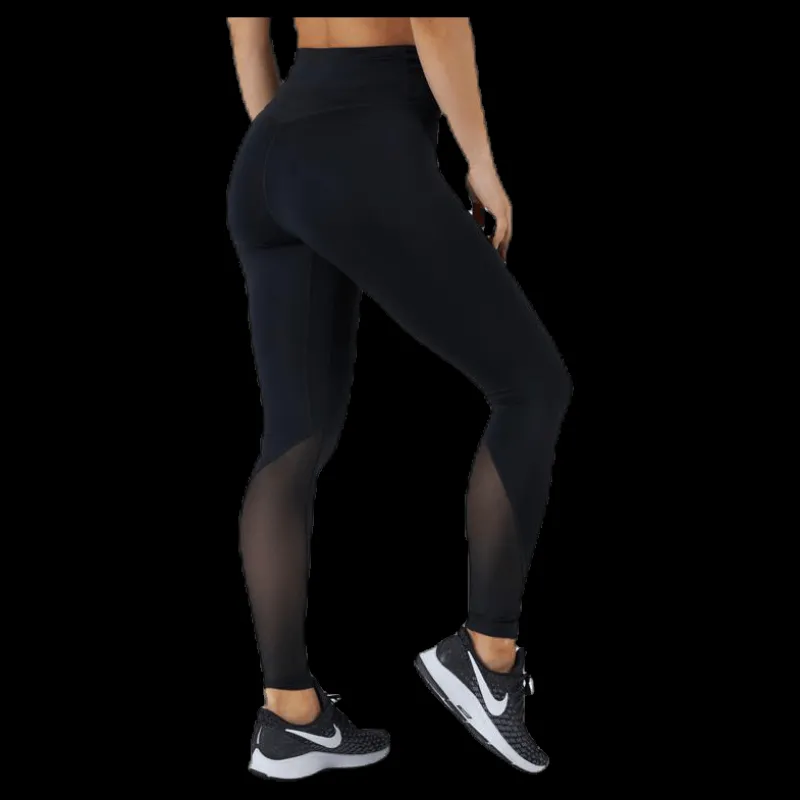 New Nike One 7/8 Tight White/Black Svart