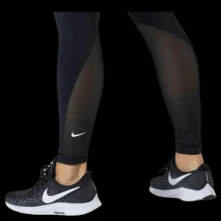 New Nike One 7/8 Tight White/Black Svart
