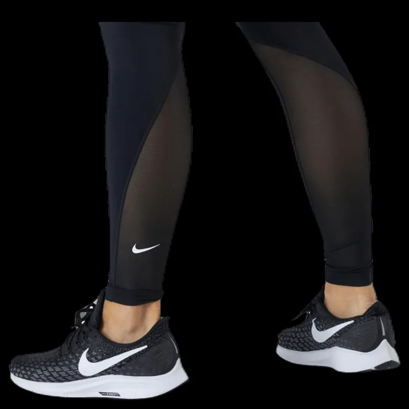 New Nike One 7/8 Tight White/Black Svart
