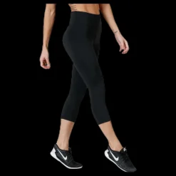 Outlet Nike One Capri White/Black Svart
