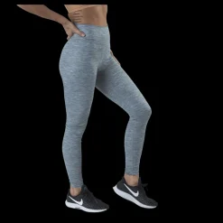 Nike One Luxe Heathered Mid Tight Grey Grå Online