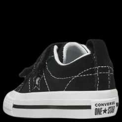 Converse One Star 2v Ox Black Svart