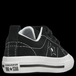 Converse One Star 2v Ox Black Svart