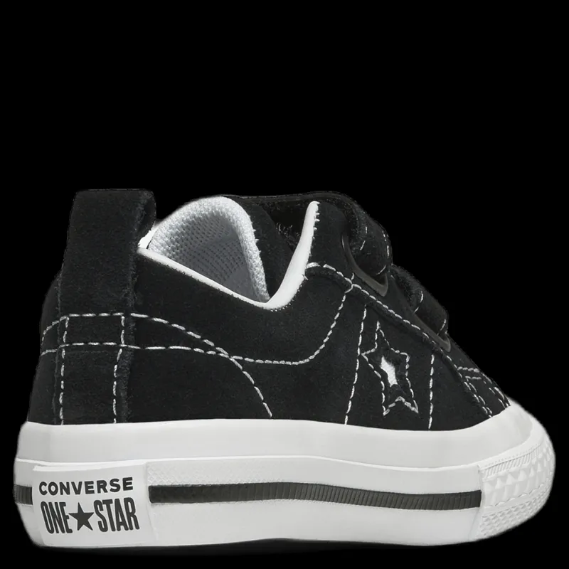 Converse One Star 2v Ox Black Svart