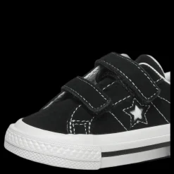 Converse One Star 2v Ox Black Svart