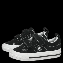 Converse One Star 2v Ox Black Svart