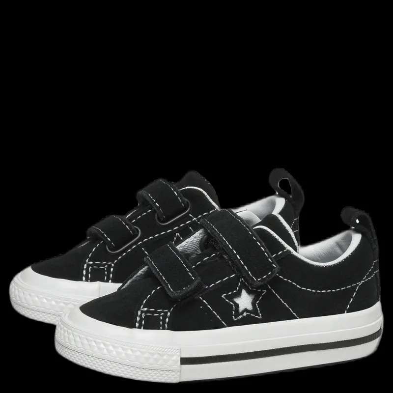 Converse One Star 2v Ox Black Svart