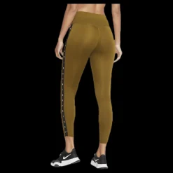 New Nike One Tight 7/8 GRX Taping Black/Green Brun