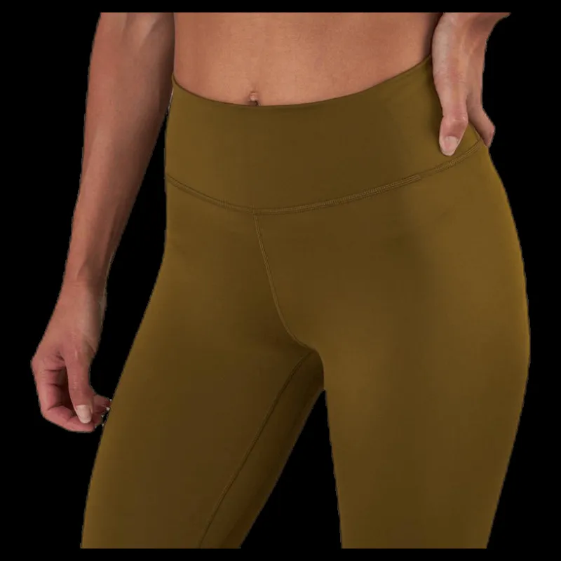 Nike One Tight Black/Green Brun Best