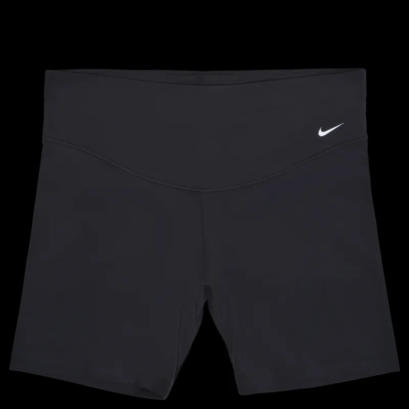 Nike One Women's Mid-Rise 7" Bike Shorts (Plus Size) BLACK/WHITE Svart Best