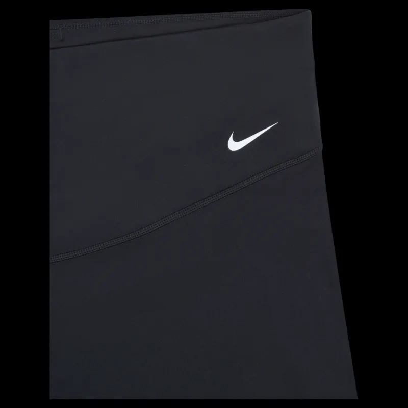 Nike One Women's Mid-Rise 7" Bike Shorts (Plus Size) BLACK/WHITE Svart Best